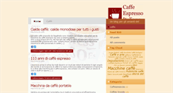 Desktop Screenshot of caffe-espresso-italiano.com